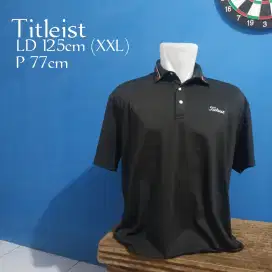 kaos golf titleist hitam