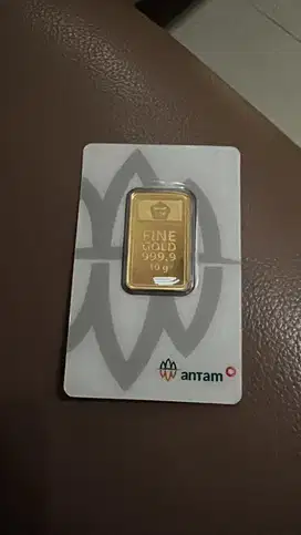 Logam Mulia/Emas Batangan Antam 10 gram Terbaru 2025