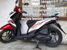Honda beat F1 2016 stater halus cw asli merah putih B dki pusat