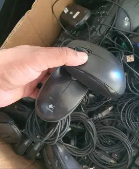Mouse & Keyboard Logitech || Second, Bagus, Tested