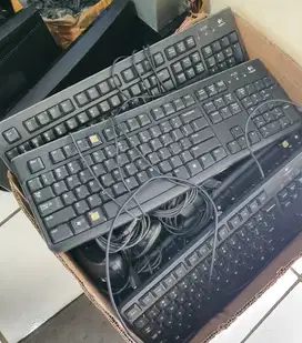 Keyboard Logitech || Second, Bagus, Tested