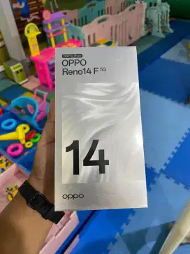 Oppo Reno 14f 5G Ram 12/256GB Masih segel blm dibuka