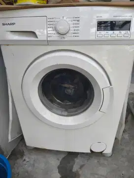 Mesin cuci Sharp bukaan depan