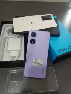 Oppo A78 wrna ungu.