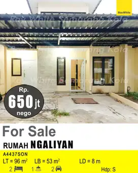 DIJUAL RUMAH DI TEMBALANG A4437