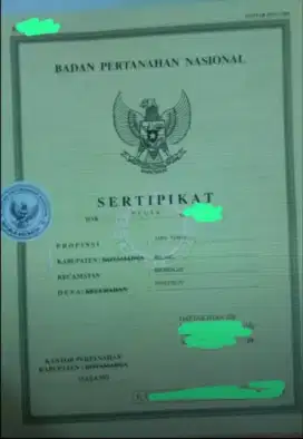 Tanah /Sawah Luas Strategis, Jalan Raya Ngadirejo, Kromengan Malang