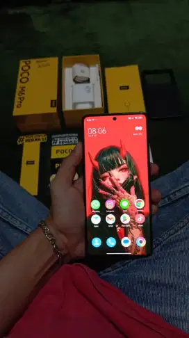 bu poco m6pro 8/256gb fullset mulus no minus