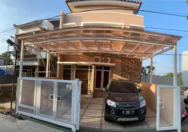 Rumah dan Kost Aktif MURAH strategis SHM 2 lantai di Arcamanik