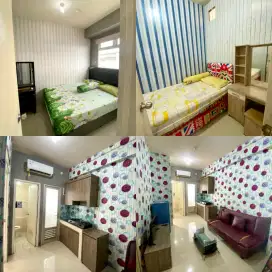 DIJUAL GRAND EMERALD 2 BEDROOM FULL FURNISHED SERTIFIKAT