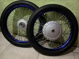 VELG SCARLET RING 17 DARK BLUE MIO/NOUVO
