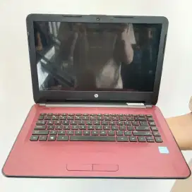 JUAL LAPTOP HP14 ac150TU INTEL CELERON N3050 RAM8GB, SSD128GB