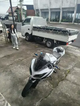 Dijual !! Ninja 250 fi old 2013  sudah modifikasi