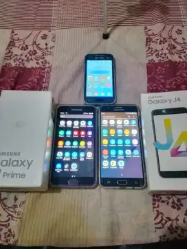3 hp Samsung galaxy J4, galaxy J7 prime dan galaxy v plus . Normal