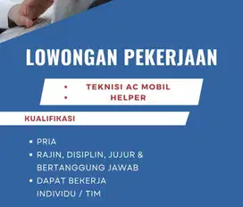 Teknisi & Helper