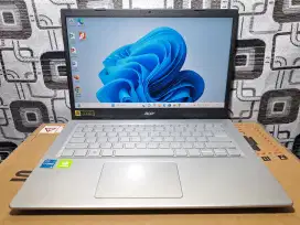 Laptop Acer Core i5 gen 11 ram 8gb ssd 512gb FHD VGA Game Grafis