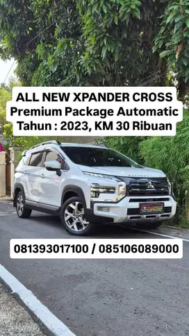 ALL NEW XPANDER CROSS premium package Automatic
Th: 2023,KM 30 Rb an