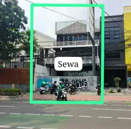 Disewakan ruko 3 lantai di tebet samping kopi kenangan