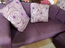 Sofa Ruang Tamu 1 set Warna Ungu