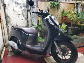 Honda Scoopy Prestige Keyless 2022 Hitam Full orisinil.
