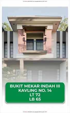 Di jual rumah baru diskon 30 juta + bonus kitchen set