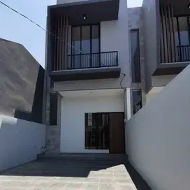 rumah baru lebak arum, pembangunan bata merah
