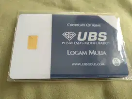 Logam Mulia UBS 0,5 Gram