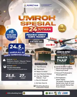 Almaz tour and travel haji umroh