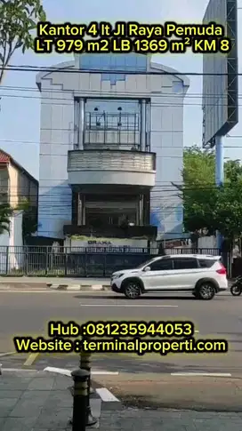 Kantor dan Pertokoan  4 lt Di Jl Raya Sekayu Pemuda Semarang Tengah