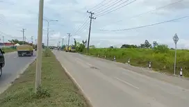 Bismillah dijual Tanah Area Industri Balikpapan, km 13, 2 Jalur