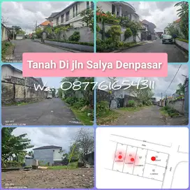Tanah kosong 155m2 di Salya Kota Denpasar Bali
