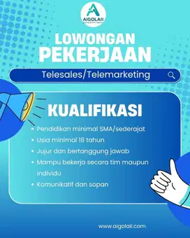 TELESALES TELESALES (Penawaran Dana Tunai Jaminan BPKB)