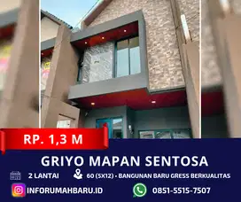 GRIYO MAPAN 2 Lantai ‼️ Rumah Baru Gress dekat Bandara Juanda