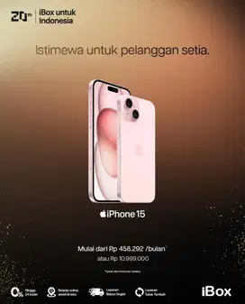 Iphone 15 cicilan bunga bisa 0%