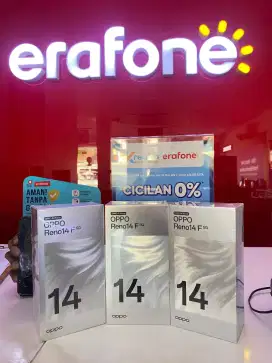 READY OPPO RENO 14F 5G 512GB CICILAN TANPA DP
