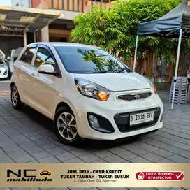 [ Garansi Mesin, Transmisi s/d 2Th ] KIA PICANTO 1.2 MANUAL 2013 PUTIH