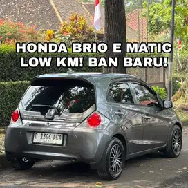 Honda Brio E MATIC tahun 2014 LOW KM!