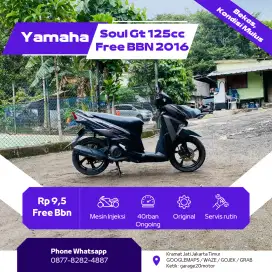 Yamaha Soul Gt 125cc Free Balik Nama Jabodetabek Tahun 2016
