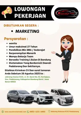 LOWONGAN PEKERJAAN