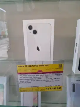 PROMO CICILAN HOMECREDIT IPHONE13 128GB STARLIGHT