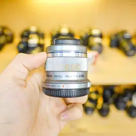 Lensa Olympus 45mm 1.8 Fullset