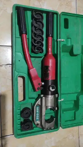 Skun crimping hidroulik,kondisi normal dan mulus