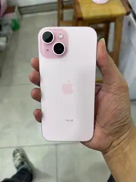 15 128GB pink garansi JUNI 2026