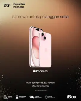 Promo cicilan home credit iphone 15 bebas 2x angsuran