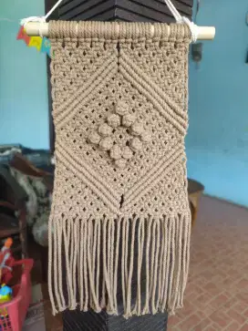 HIASAN DINDING MACRAME MURAH