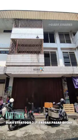Ruko strategis daerah pasar besar di kyai tamin Klojen Malang
