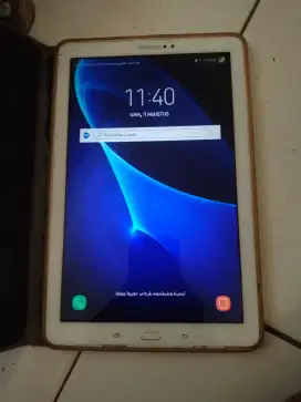 Samsung Tab A6  with S pen  3/16  minus pemakaian aja