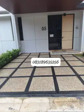 lantai carport minimalis