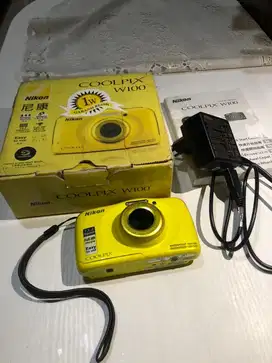kamera digicam nikon coolpix w100