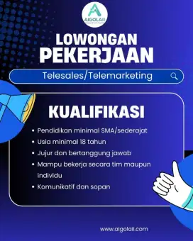 TELESALES (Penawaran Dana Tunai Jaminan BPKB