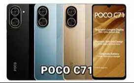 XIAOMI POCO C71 (4/128) NEW SUPER PROMO